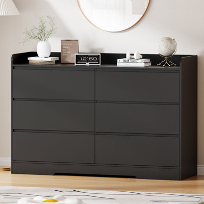 Commode double 6 tiroirs, l 47,2 po