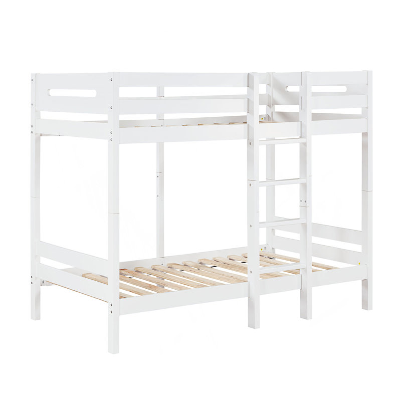 Twin/Twin Bunk Bed, White