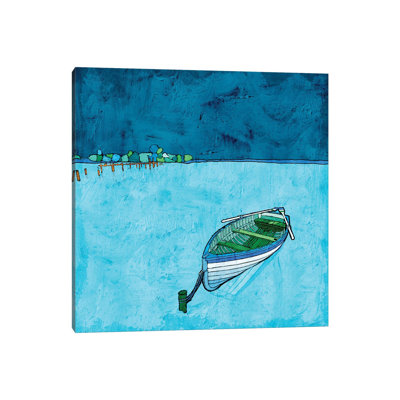 Peaceful Lake 1 Piece Wrapped Canvas Wall Art