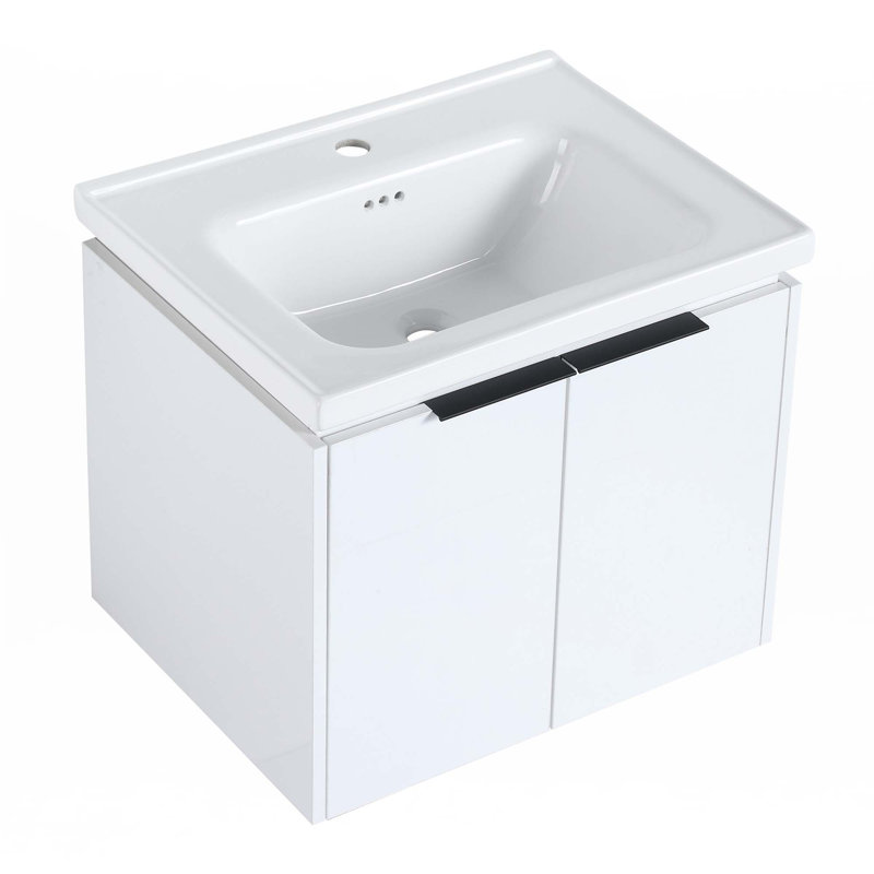 Meuble-lavabo à fermeture en douceur 24 po avec lavabo