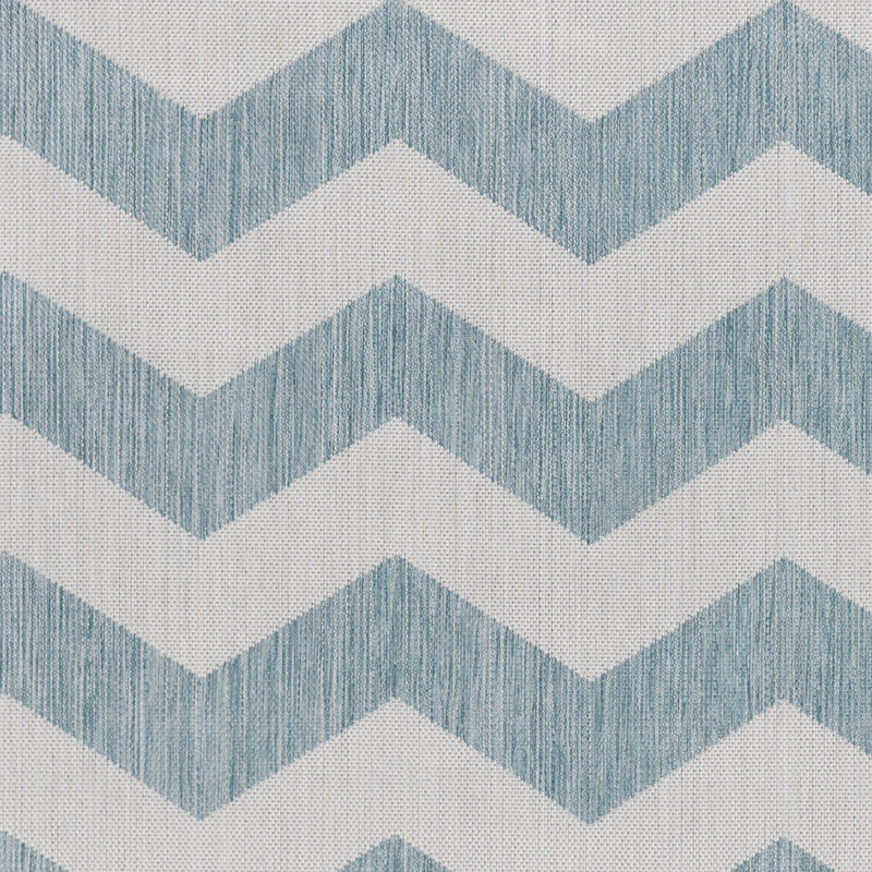 Dige Chevron Indoor / Outdoor Rug, Runner 2'7" x 7'3"