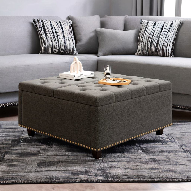 Table basse Thelmon, Gris