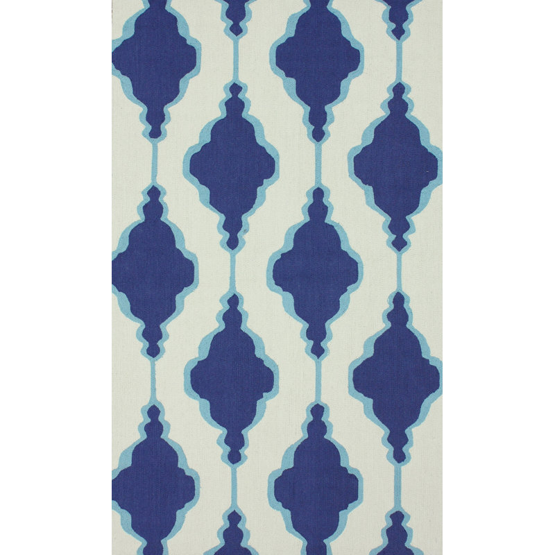 Tapis bleu Reva, Rectangle 8 pi 6 po x 11 pi 6 po