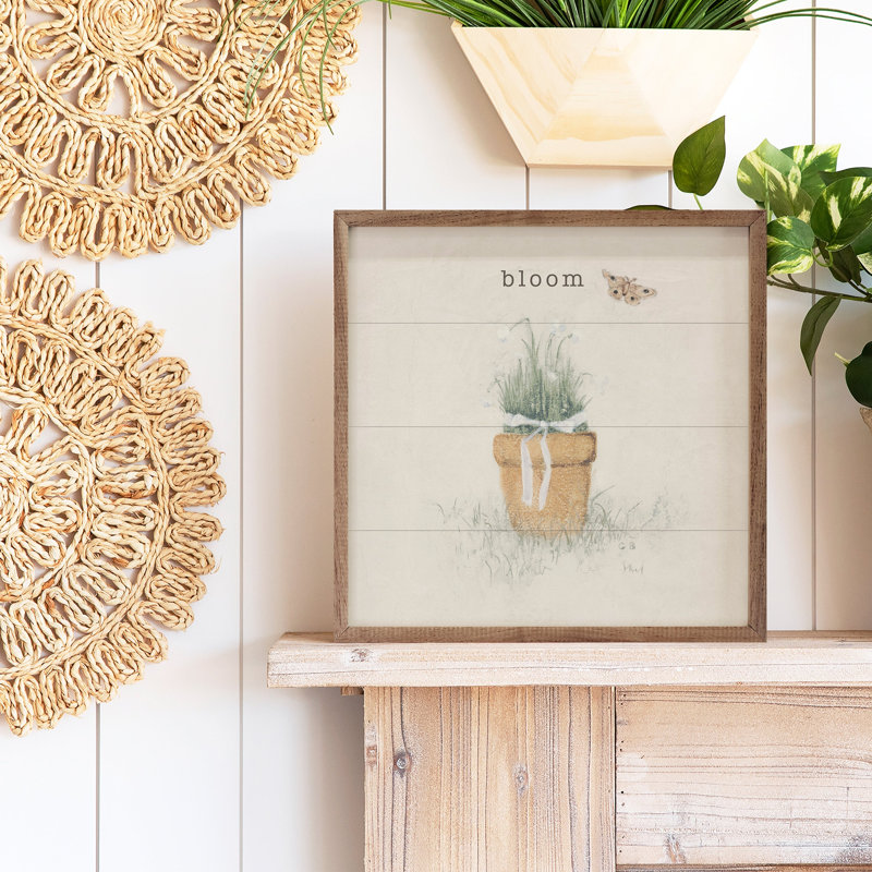 Fleurs de jardin par Cheri Blum, H 4 po x l 4 po