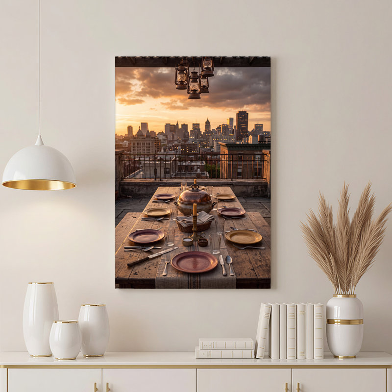 Art mural sur toile Rustic, H 24 po x l 18 po