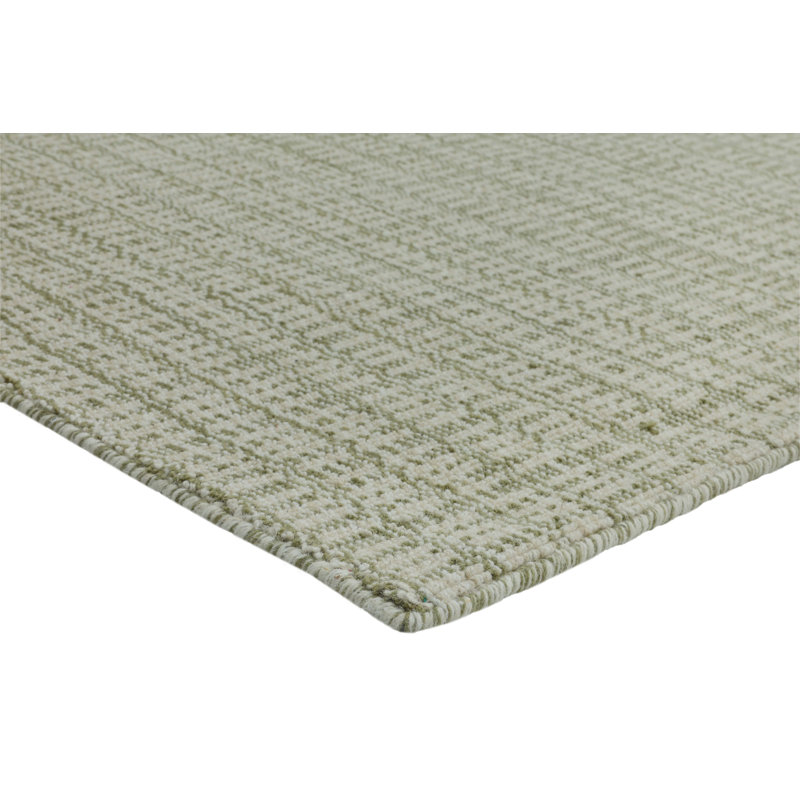 Kalise Bella Hand Tufted Wool Siba Rug, Rectangle 8'9" x 11'9", Green