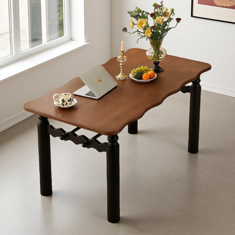 Table de salle à manger française rétro et simple