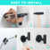 5 - Piece Bathroom Hardware Set Towel Bar Set with Toilet Paper Holder Towel Ring and Towel Hooks