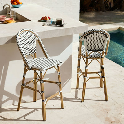 Tabouret de bar en polyéthylène (PE) Battista