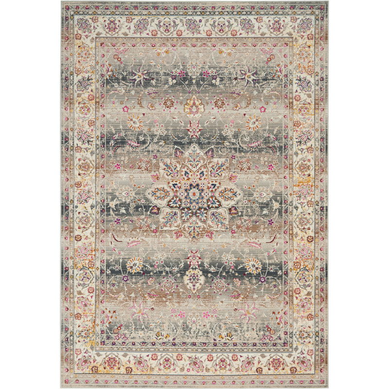 Holsworthy Oriental Area Rug, Rectangle 61 x 122cm