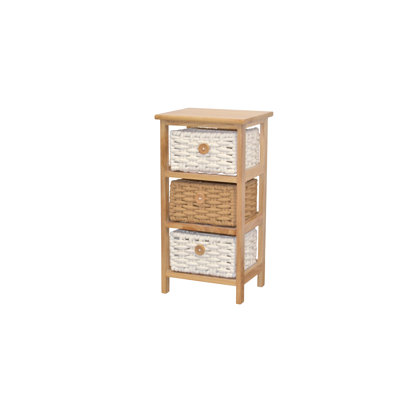 Shuman Solid Wood 3 - Drawer Rectangle Accent Chest