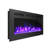 Aalisa 36.02'' W Black Electric Fireplace