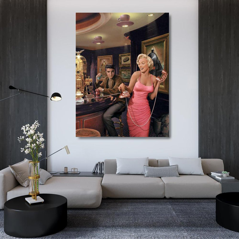 Art sur toile tendue avec Lark Manor ™, galerie Consani, Chris: Java Dreams, H 47 po x l 36 po