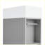 Meuble-lavabo moderne avec tablette à deux niveaux-104981890