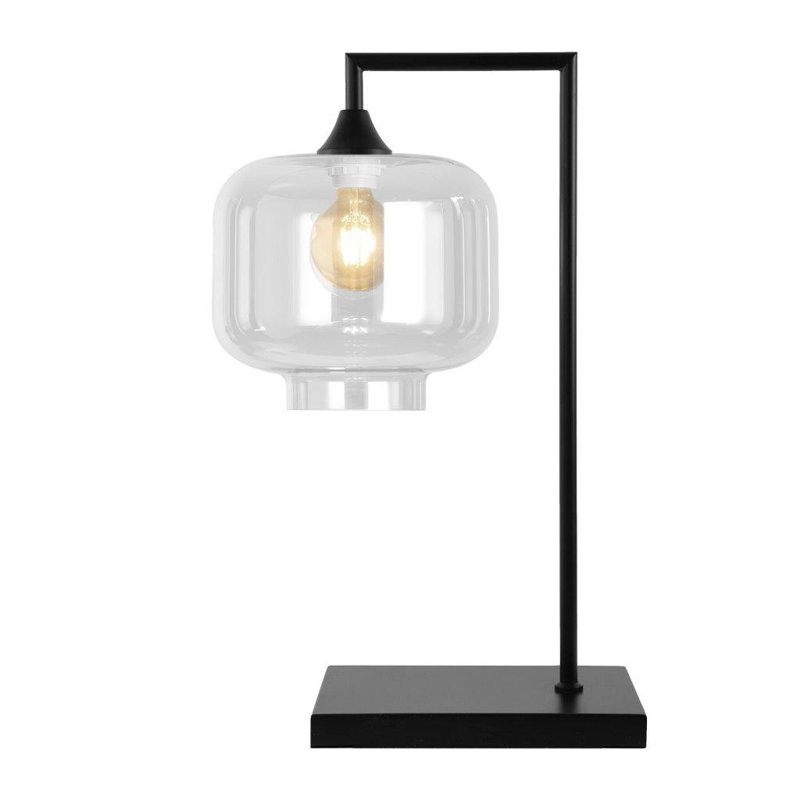 Muhlfeld Metal Table Lamp, Black