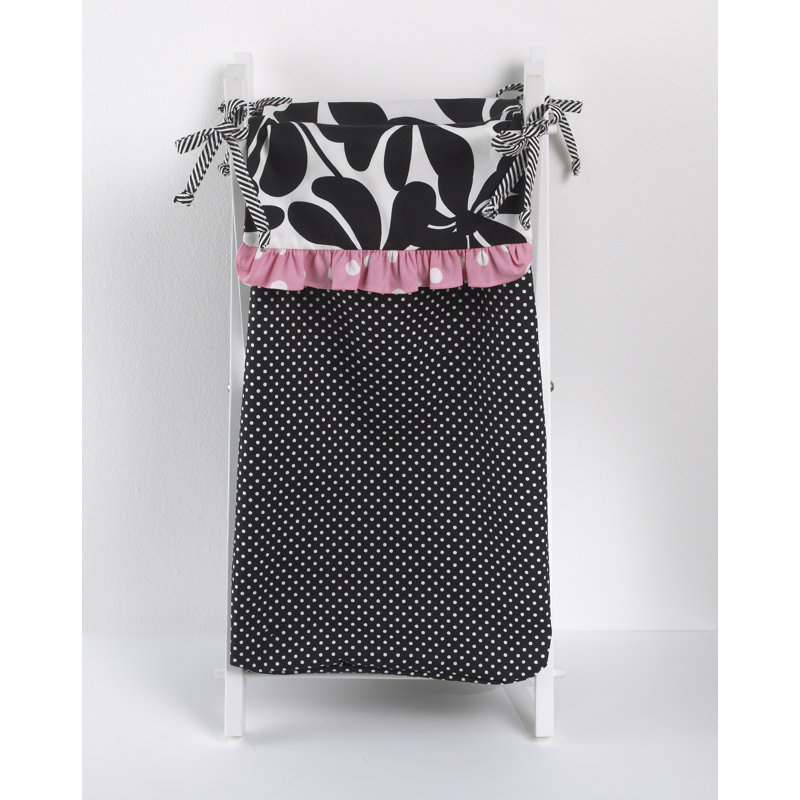 Girly Fabric Laundry Hamper