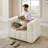 44In Oversized Boucle Tufted Accent Chair-703041411