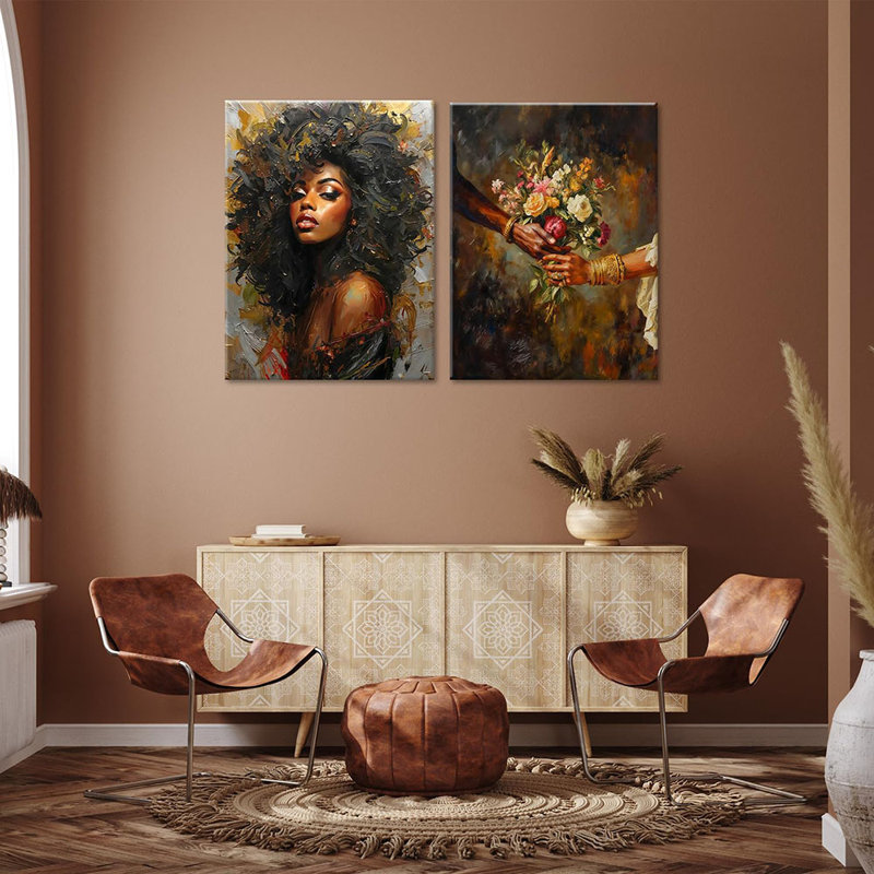 2 Piece Wrapped Canvas Print