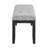 OCEANIC LIGHT GREY DINING BENCH