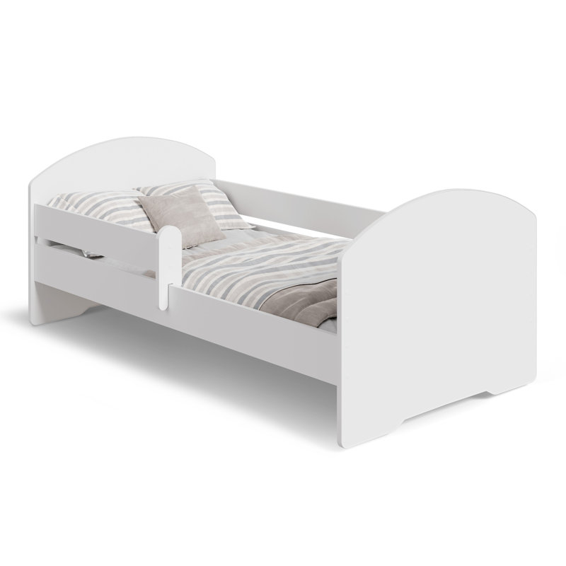 LUK children's bed with railing, European Toddler (80 x 160cm)