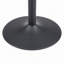 Table de salle à manger 38,5 pouces moderne minimaliste carrée en verre avec base en métal à colonne unique. Disponible en noir, or ou argent. Table de salle à manger à domicile. Convient pour 2 à 4 personnes.