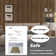 4Pcs 94.5'' x 7.9'' Acoustic Wood Wall Paneling,3D Decorative Soundproof Slat Panels (20.73 sq.ft./Case)