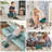 Stylish Small Ottoman Foot Rest With Durable Legs For Living Room Comfort-1181585984