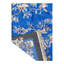 Floral Area Rug in Light Blue
