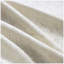 Repose-pieds rembourré en velours beige