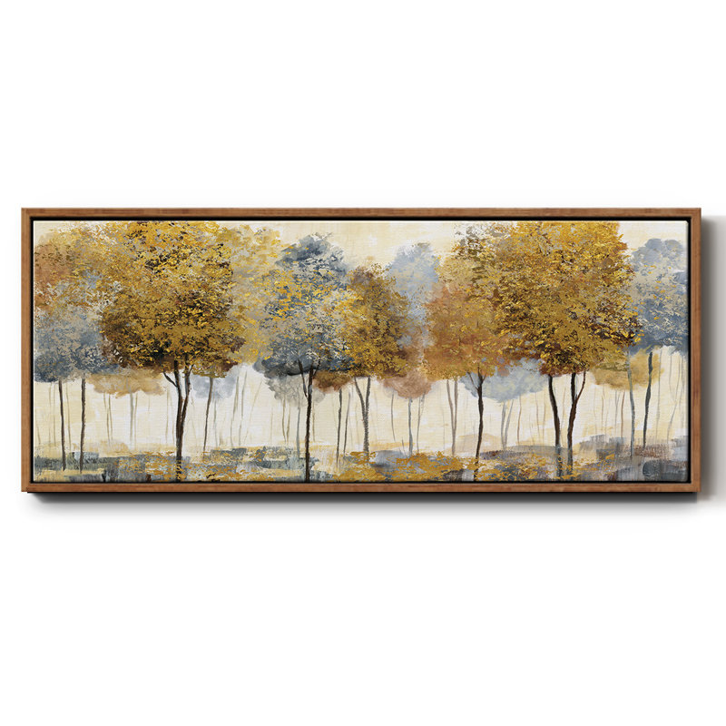 Goldenn Woods - Toile avec cadre, H 12 po x l 30 po