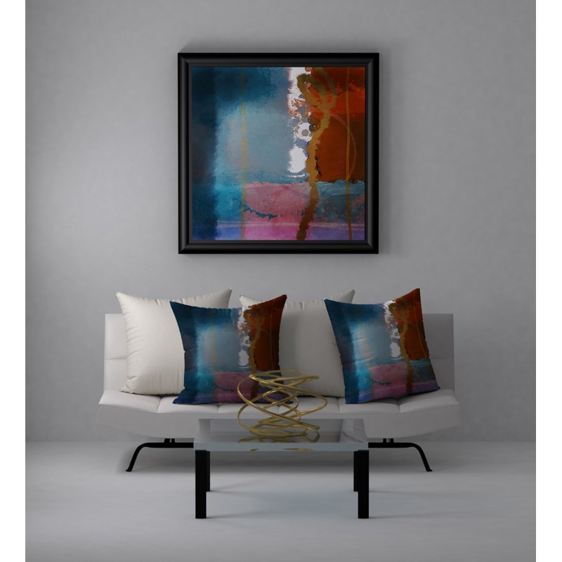 Housse de coussin carrée miracle/insert, 18 po x 18 po