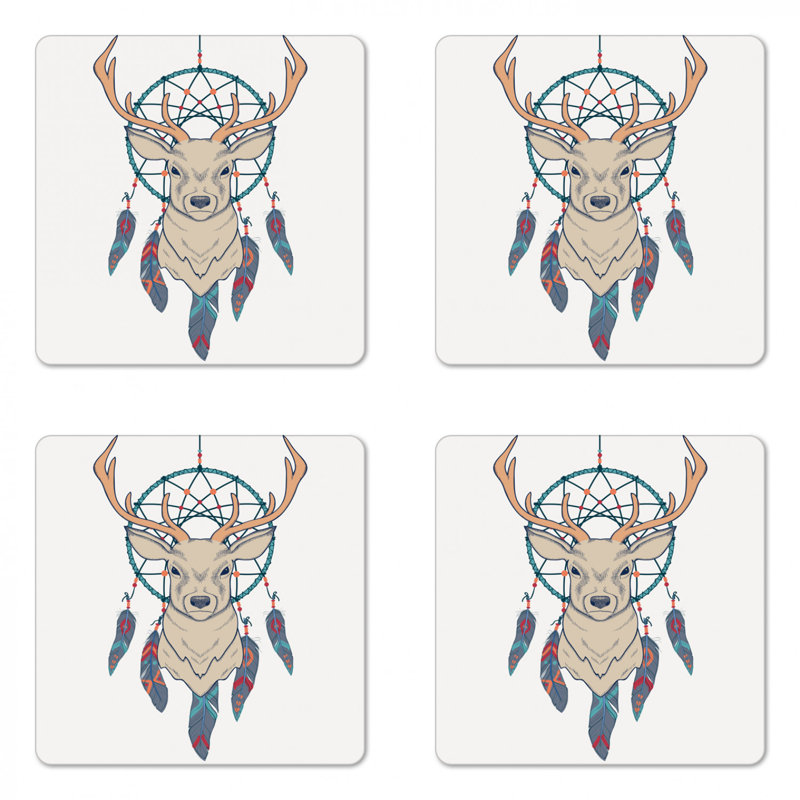 Sous-verre de cerf