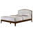 Clara Wooden Platform Bed-332045567