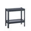 Table de chevet noir mat avec tiroir de rangement et tablette | Idée de cadeau-789287011