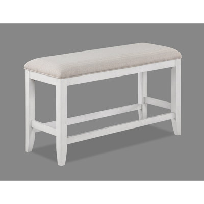 Melaki 100% Polyester Upholstered Bench by Winston Porter