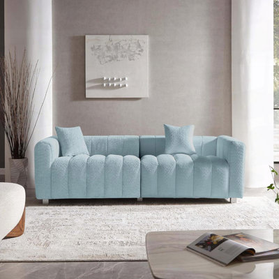 Canapé modulaire moderne en velours pour le salon et la chambre à coucher