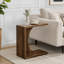 Table d'appoint en forme de C