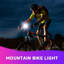 Bicycle Front And Rear Light Kit With 3 Light Modes Powerful LED Mid Frequency Flash Rechargeable Headlights With USB Cable
