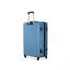 Ensemble de valises 3 pièces Valise légère et durable en ABS avec roulettes pivotantes, verrou TSA, (20/24/28), bleu clair