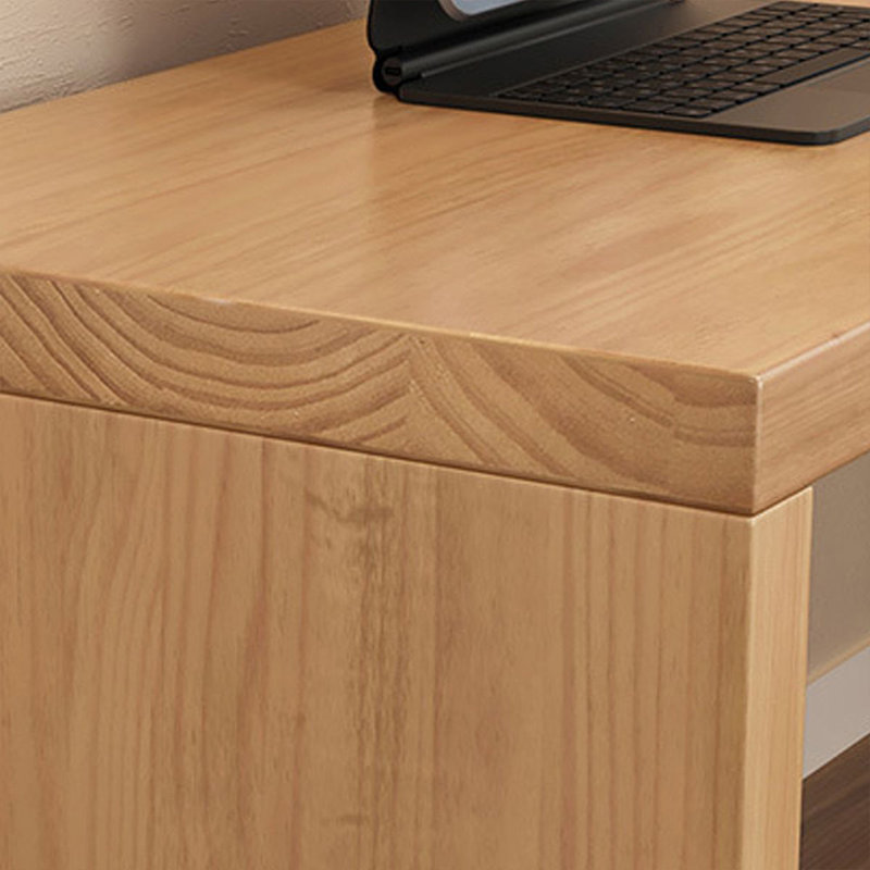 Burlywood Rectangular Solid Wood desks