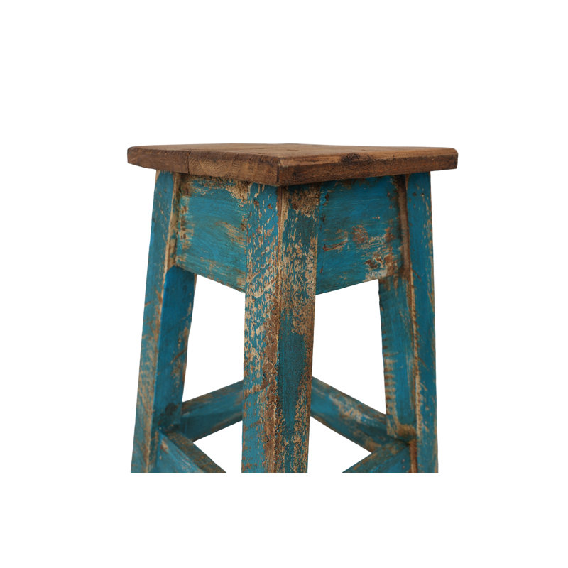 Tabouret Finn, Vert et sarcelle