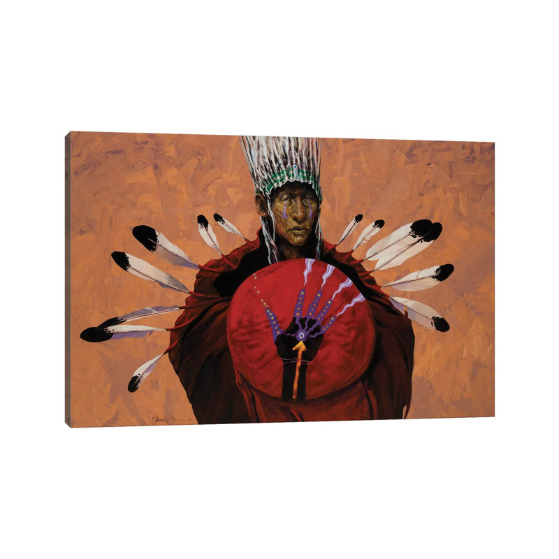 Shaman's Hand by Lawrence Lee - Wrapped Canvas Print, 66.04 cm H x 45.72 cm W x 3.175 cm D