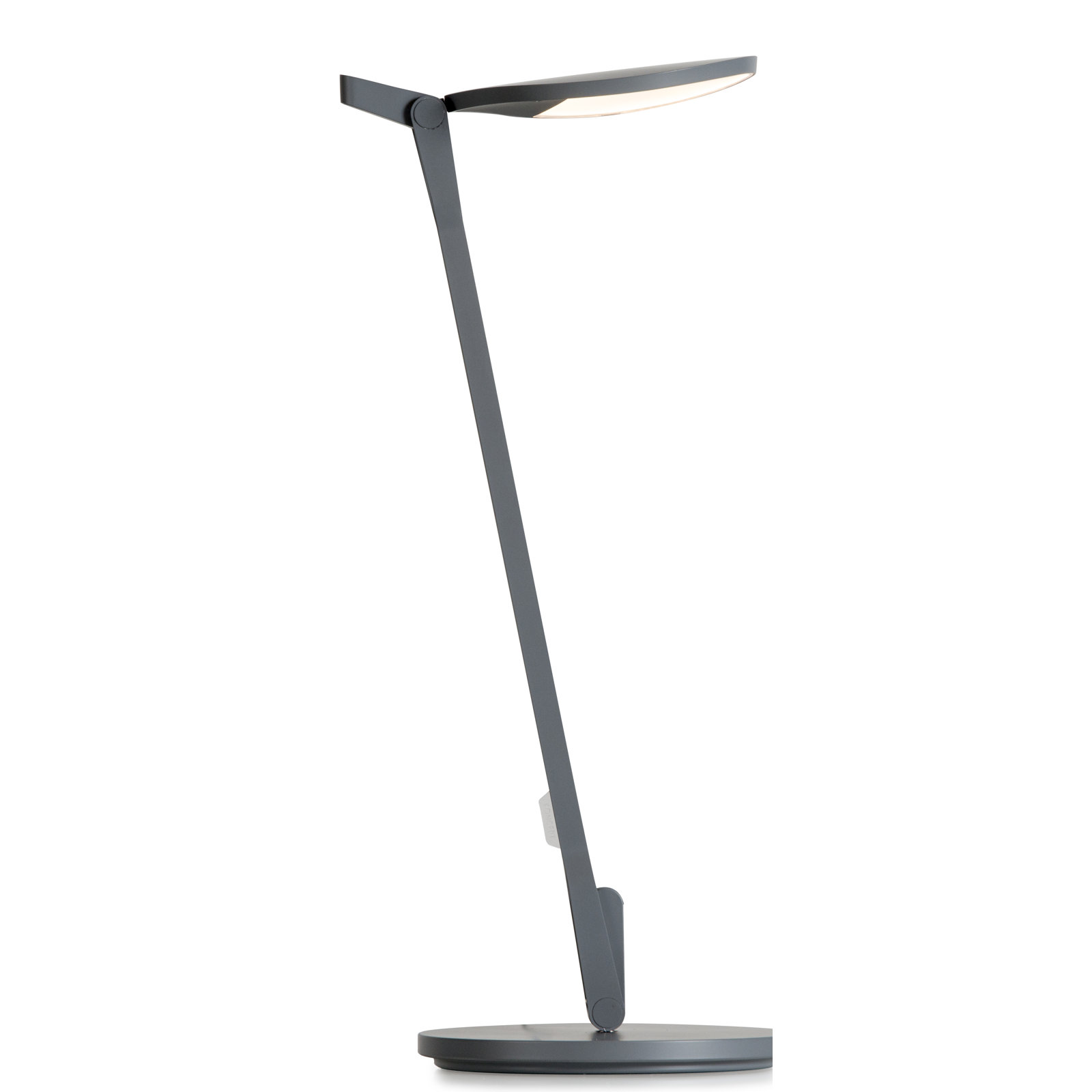 Splitty Metal USB Desk Lamp, Matte Grey