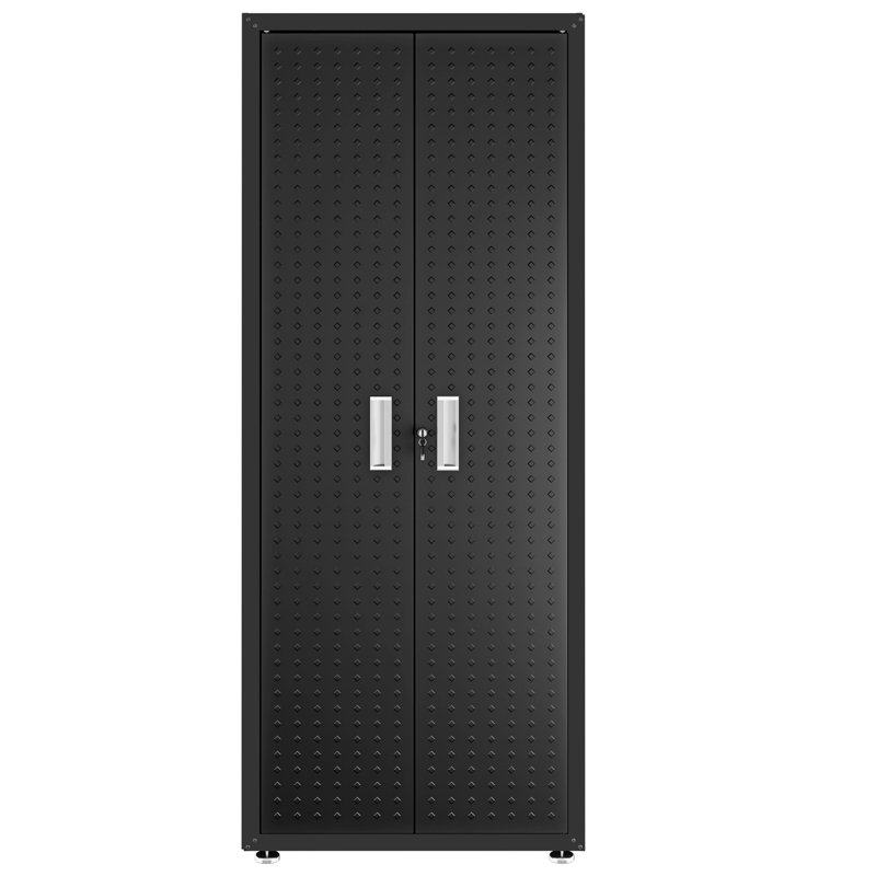 Grande armoire de garage gris anthracite, Gris anthracite