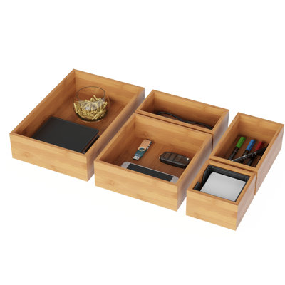 Airis 5 Piece Drawer Organizer Set