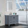 48'' Free Standing Single Bathroom Vanity with Quartz Top