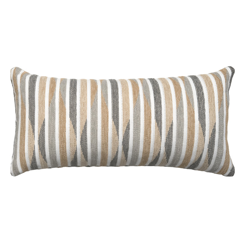 Elements Lumbar Indoor/Outdoor Pillow Cover & Insert, Sand