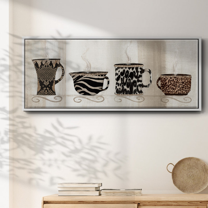 Coffee Skins II- Framed Canvas