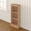 St Blazey Low Narrow 3 Shelf Bookcase, Corona Design-139574034