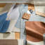 Tapis beige / brun / gris à motif de blocs de couleurs abstraits Town & Country Luxe Oslo-99316418